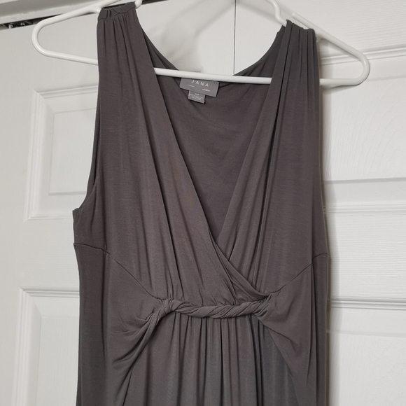 Jana Soft Grey jersey sundress - Picture 3 of 14